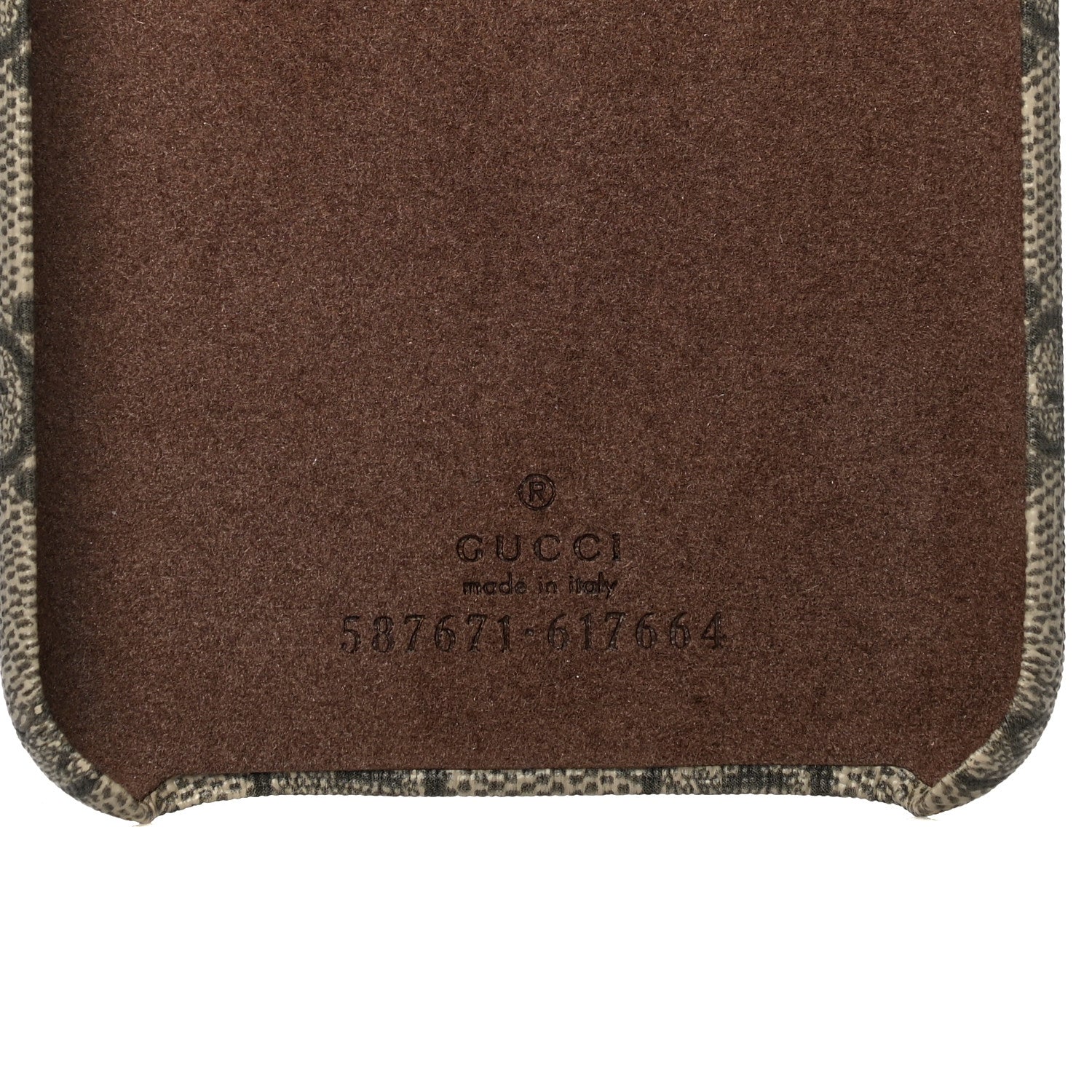 Gucci GG Supreme Monogram Ophidia iPhone XS Max Case 6 of 10