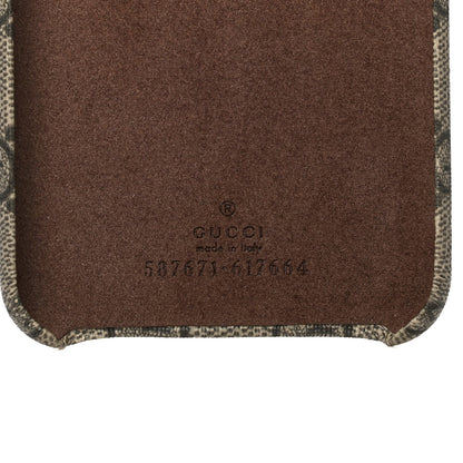 Gucci GG Supreme Monogram Ophidia iPhone XS Max Case 6 of 10