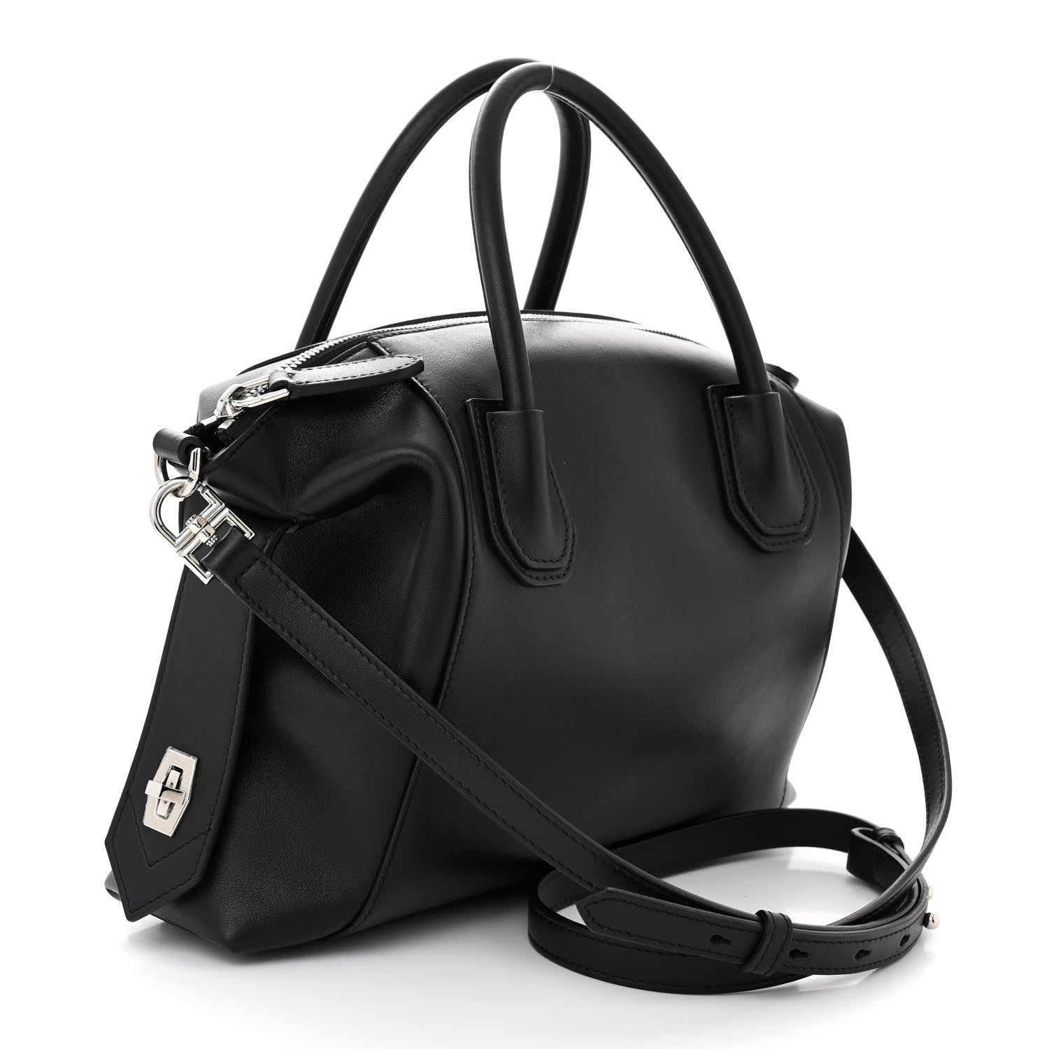 Givenchy Smooth Calfskin Small Soft Antigona Black 3 of 9