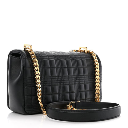 Burberry Lambskin Quilted Small Lola Bag Black 3 of 11