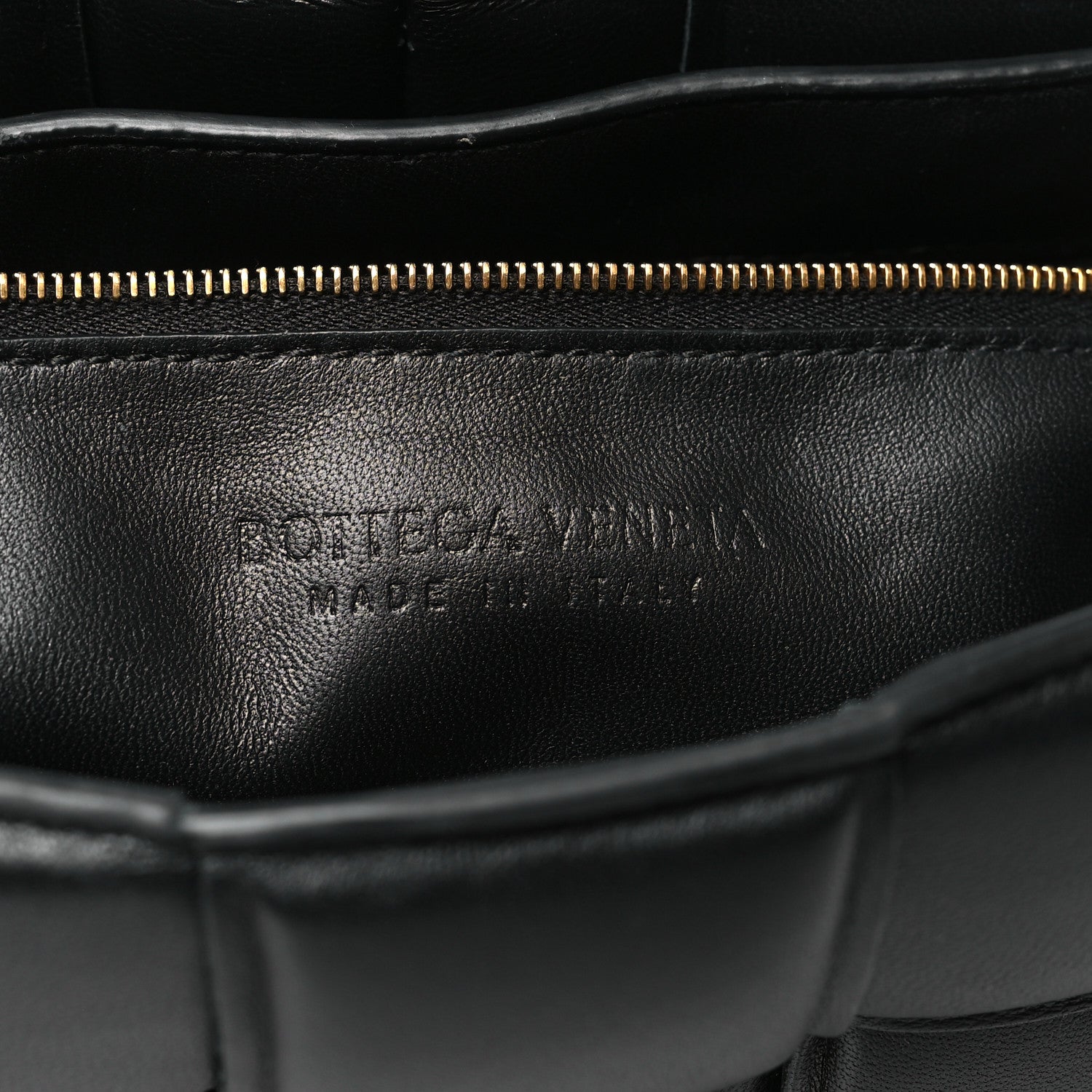 Bottega Veneta Lambskin Maxi Intreccio Padded Chain Cassette Crossbody Bag Black 6 of 10