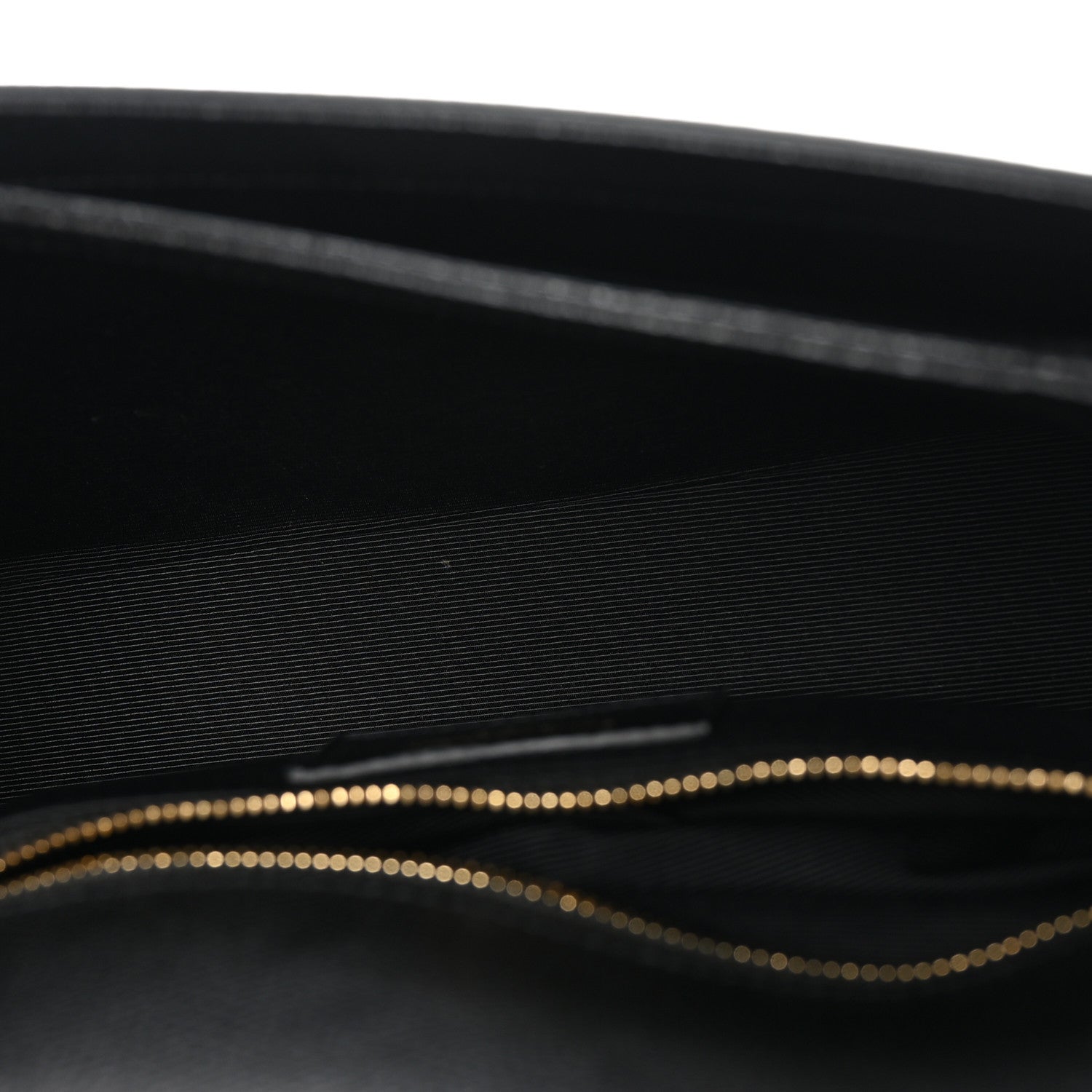 Saint Laurent Textured Calfskin Medium Classic Monogram Universite Bag Black 5 of 9