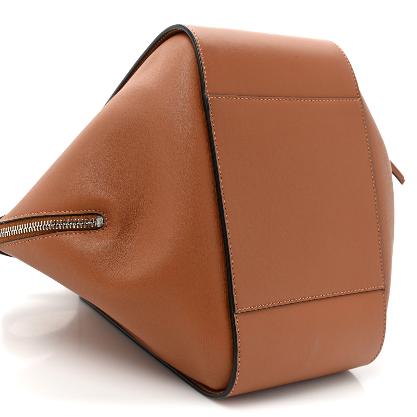 Calfskin Small Hammock Shoulder Bag Tan