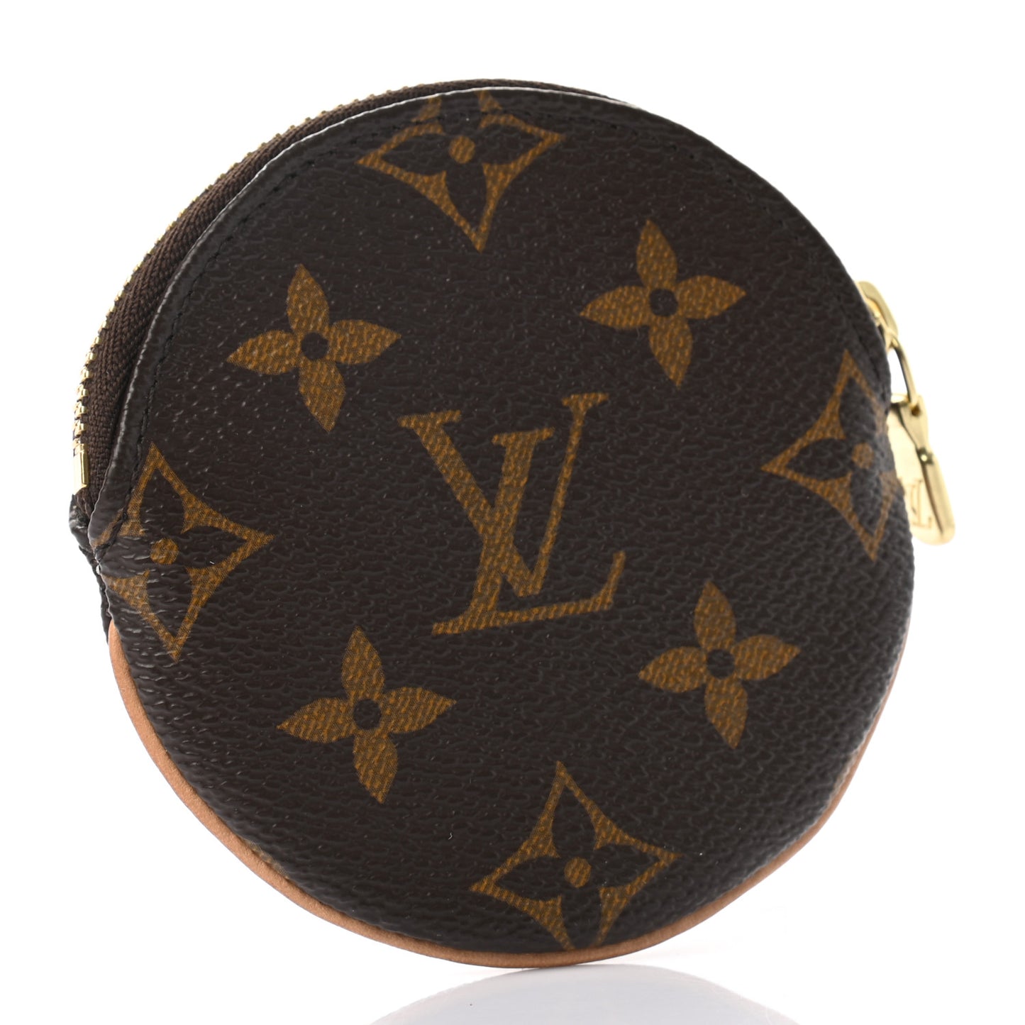 Monogram Round Coin Purse