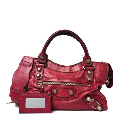 Balenciaga Agneau Giant 21 Gold Hardware City Pourpre 3 of 13