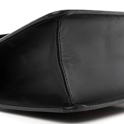 Gucci Calfskin Mini Sylvie Top Handle Bag Black 9 of 14