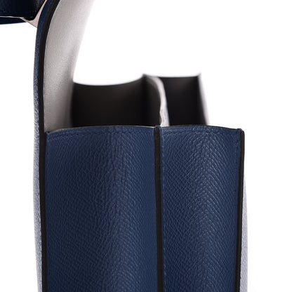 Hermes Epsom Constance 24 Bleu Agate Gris Mouette 19 of 23