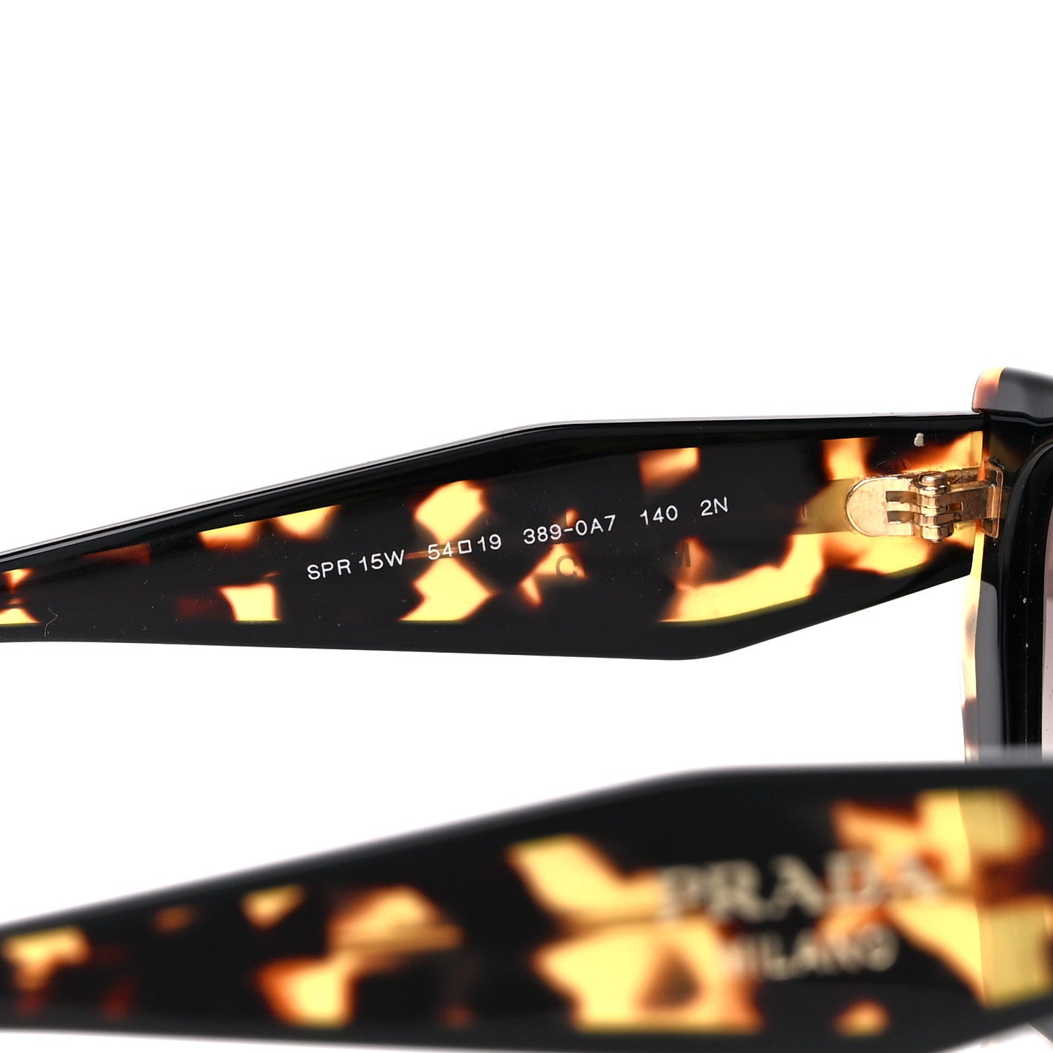 Prada Acetate Sunglasses SPR 15W Tortoise 5 of 8