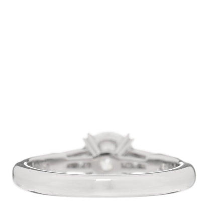 Harry Winston Platinum Diamond .74ct Tryst Engagement Ring 46 3.75 3 of 4