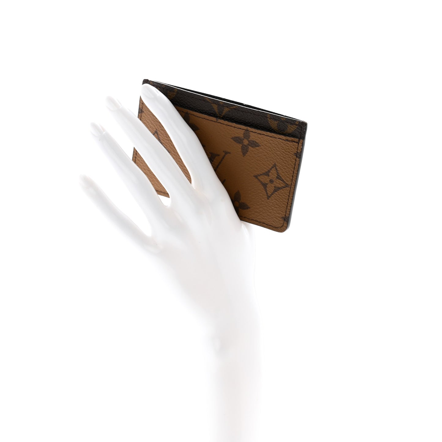 Reverse Monogram Card Holder