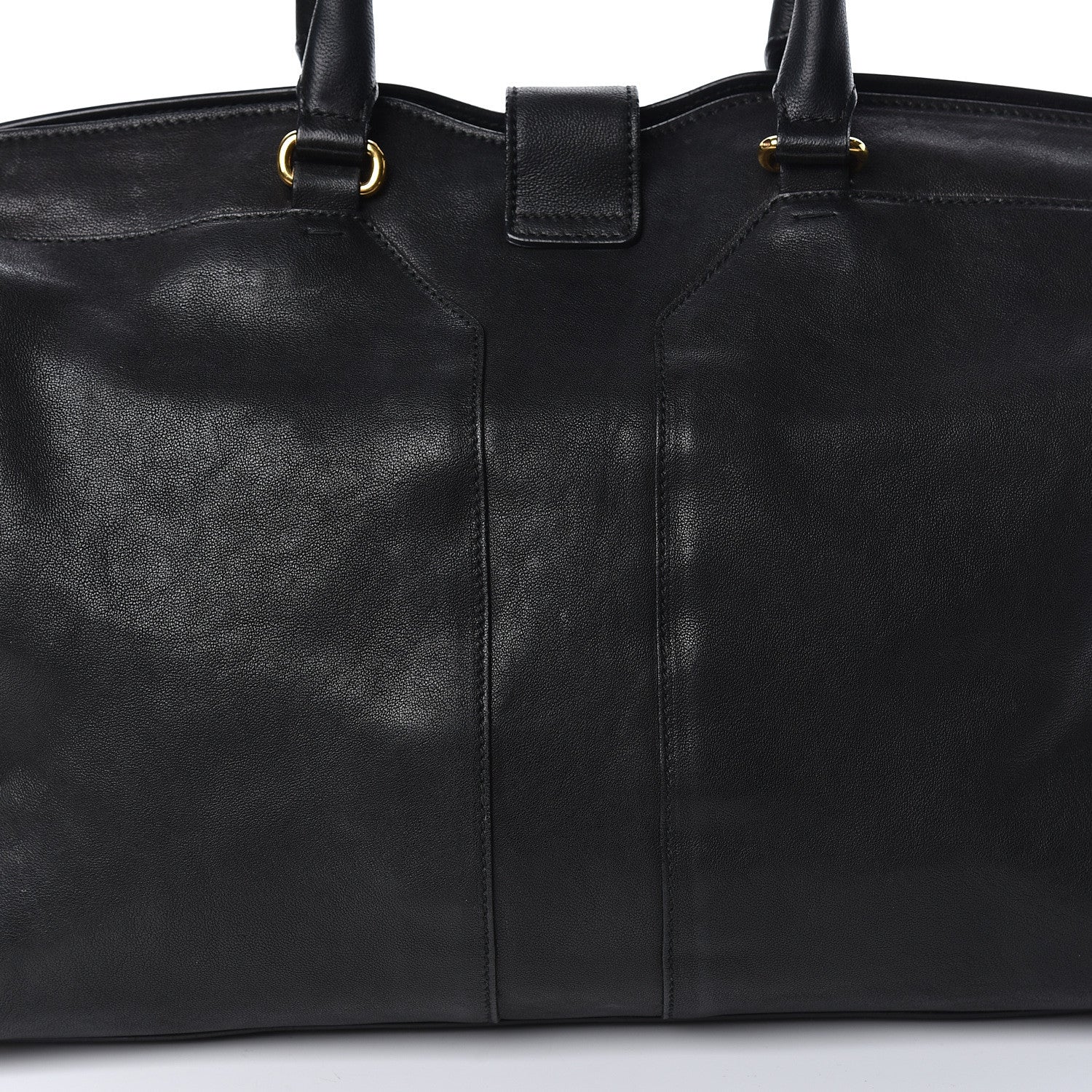 Saint Laurent Sheepskin Large Cabas ChYc Black 19 of 20