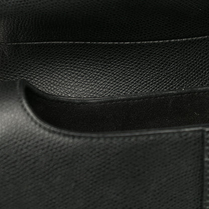 Christian Dior Grained Calfskin Saddle Bag Black 13 of 14