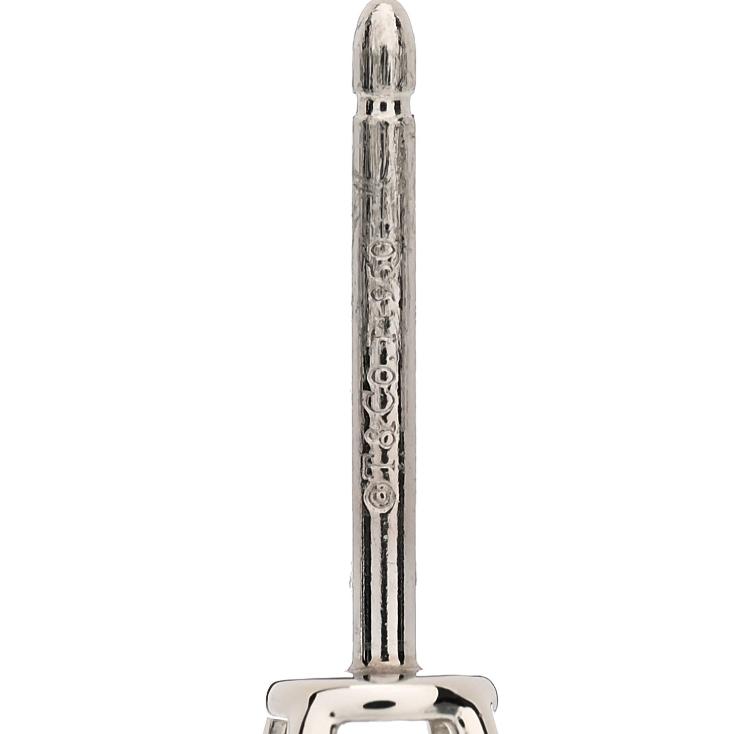 Platinum Diamond .36ctw Solitaire Earrings