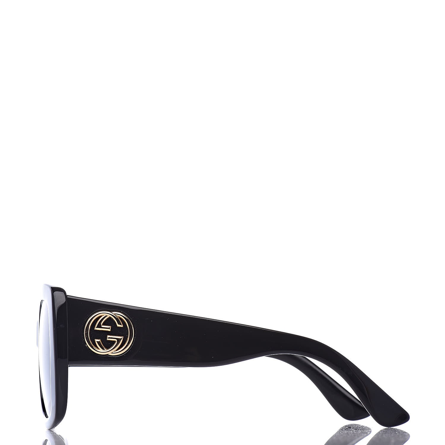 Gucci Acetate Square Frame Sunglasses GG0141S Black 3 of 8