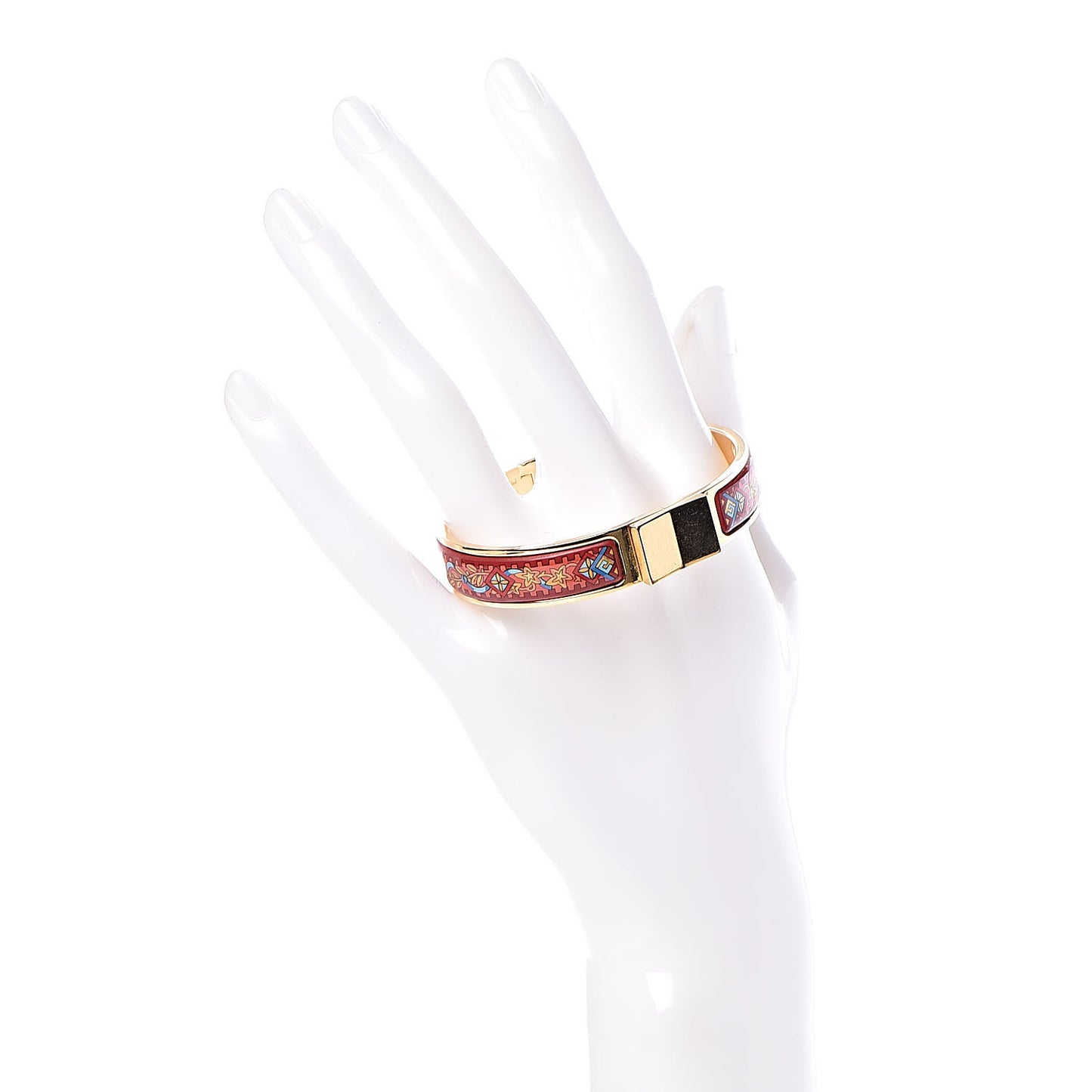 Enamel Printed Pilgrim Narrow Clic Clac