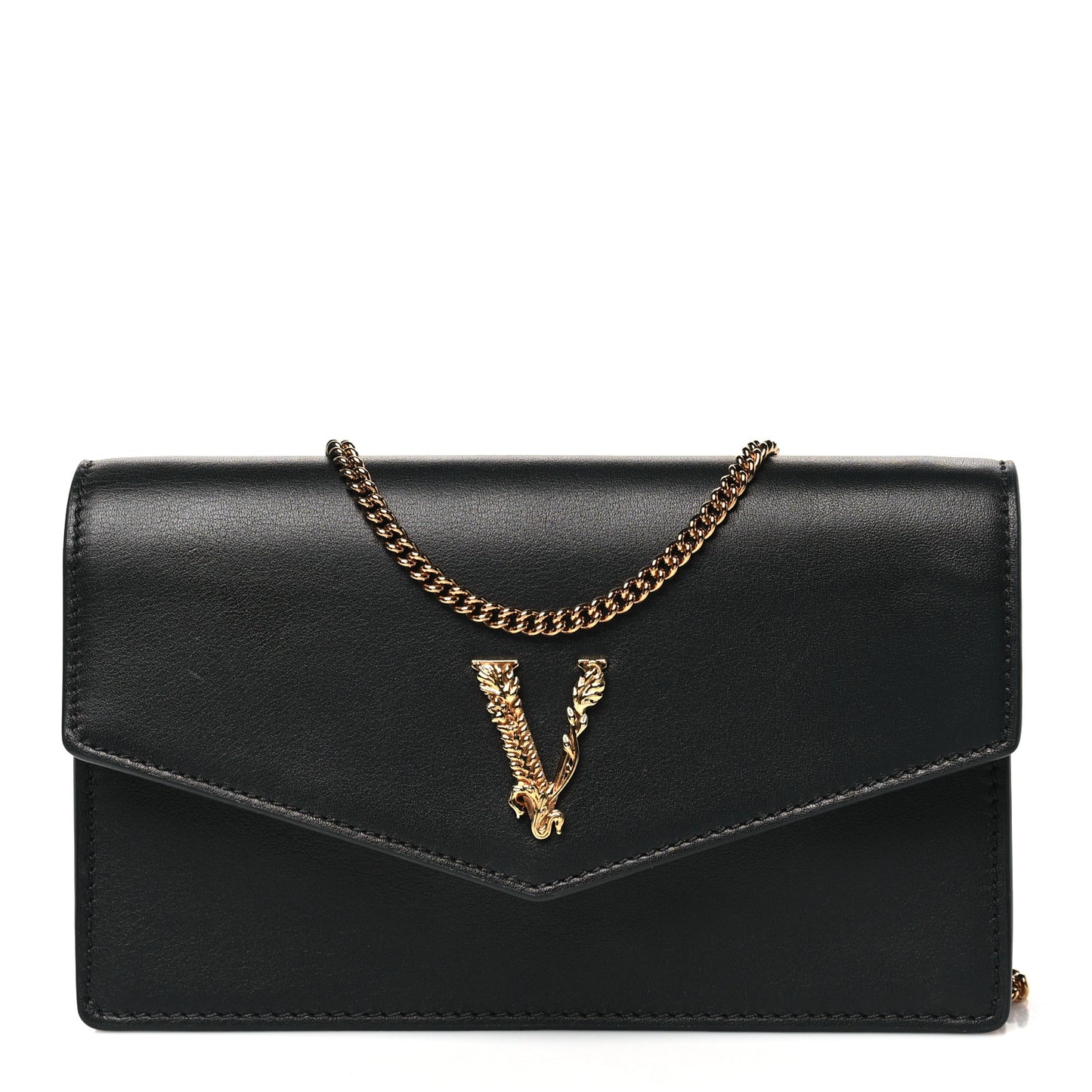 Vitello Virtus Wallet on Chain Black