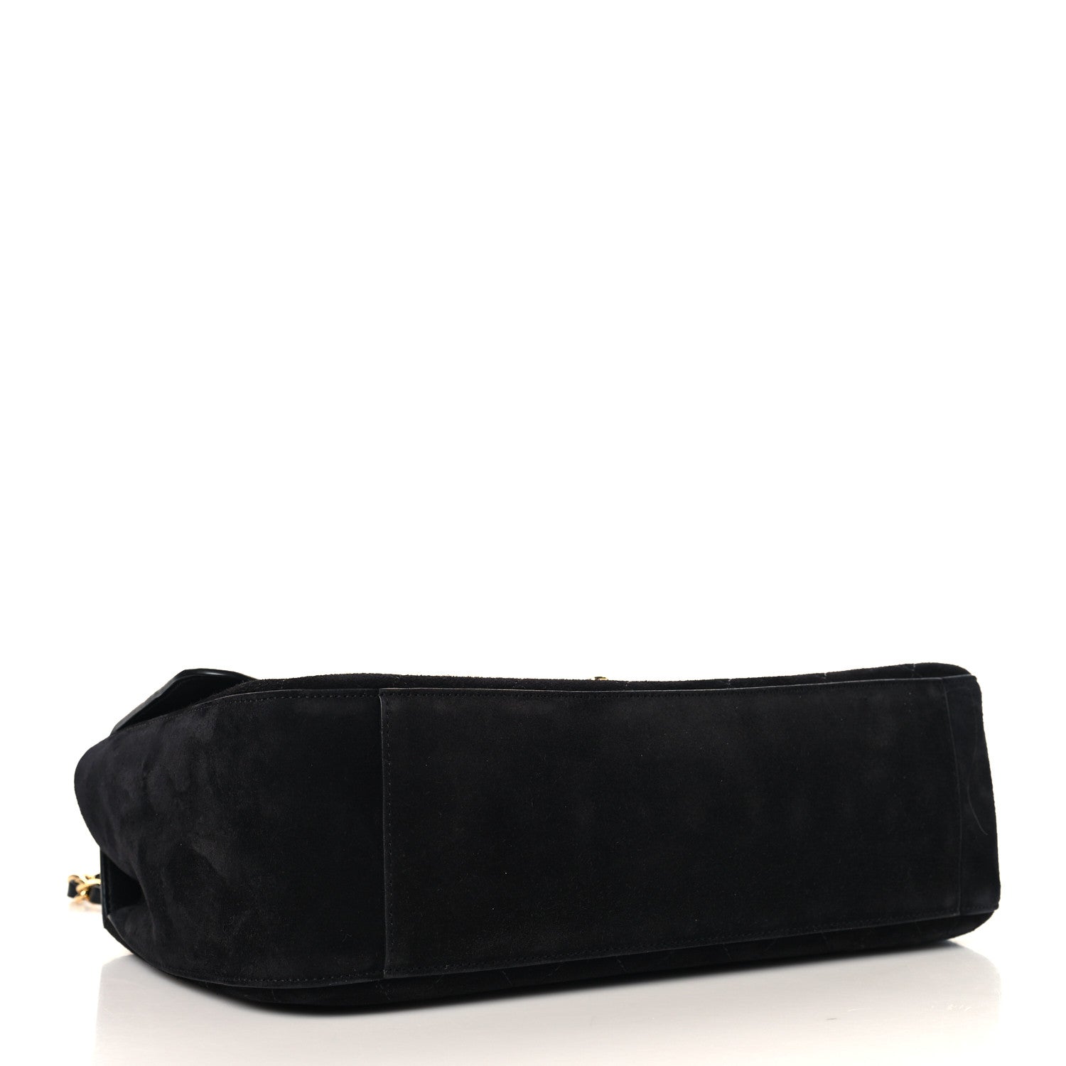 Chanel Suede Calfskin Small Souplissimo Maxi Flap Black 5 of 21