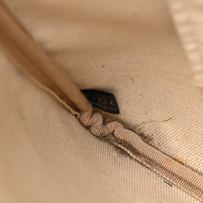 Gucci GG Plus Monogram Large Flat Messenger Bag Beige Blue 8 of 13