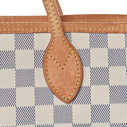 Louis Vuitton Damier Azur Neo Neverfull MM Rose Ballerine 12 of 19