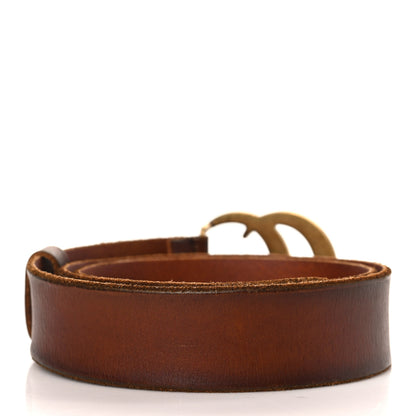 Gucci Faded Calfskin Double G 40mm Belt 95 38 Cuir 3 of 8