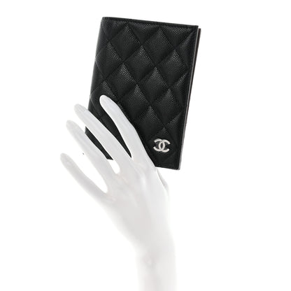 Chanel Caviar Quilted Passport Holder Black 2 of 8