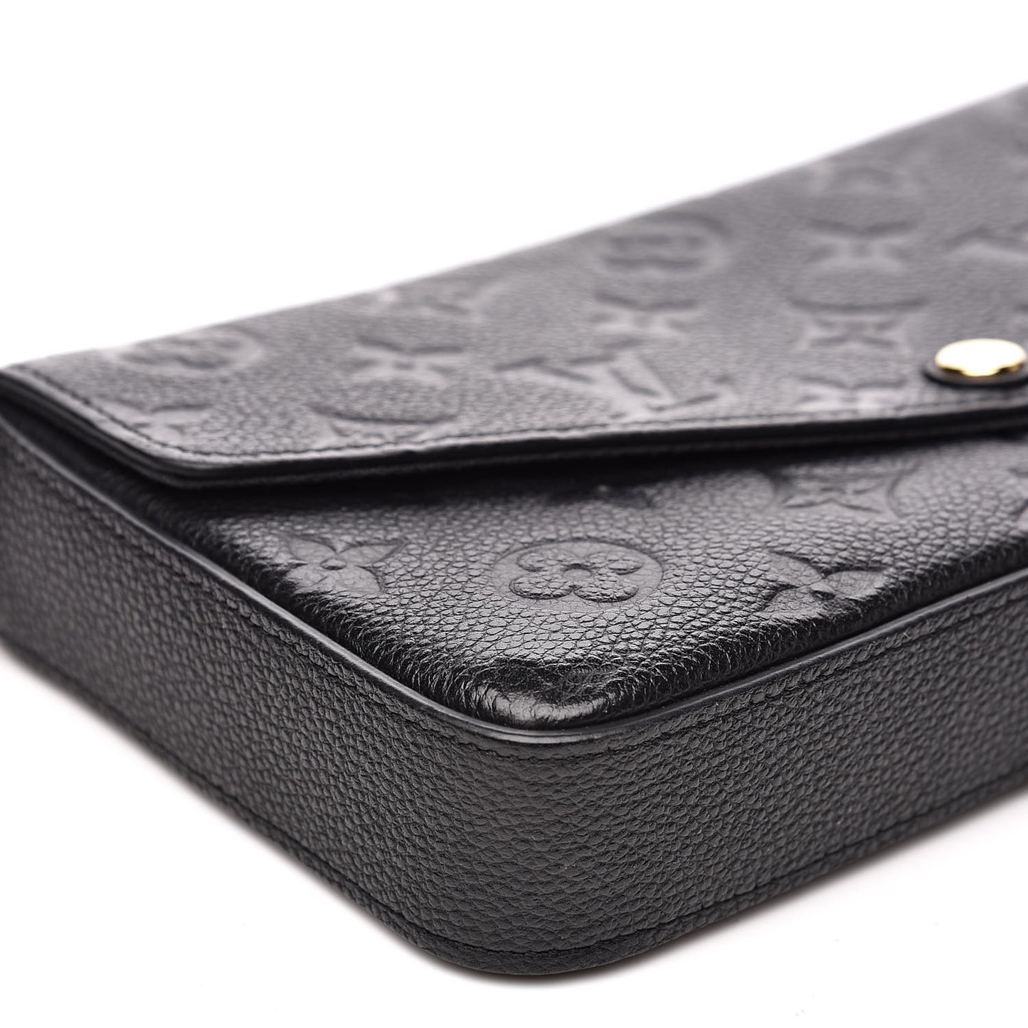 Empreinte Pochette Felicie Chain Wallet Black
