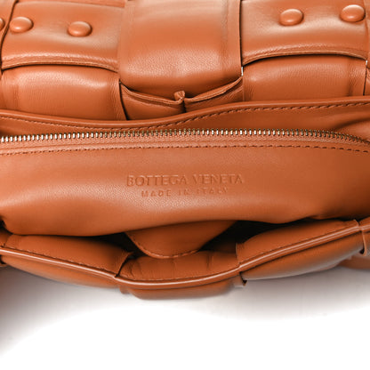 Bottega Veneta Lambskin Maxi Intreccio Padded Chain Cassette Crossbody Bag Clay 6 of 15