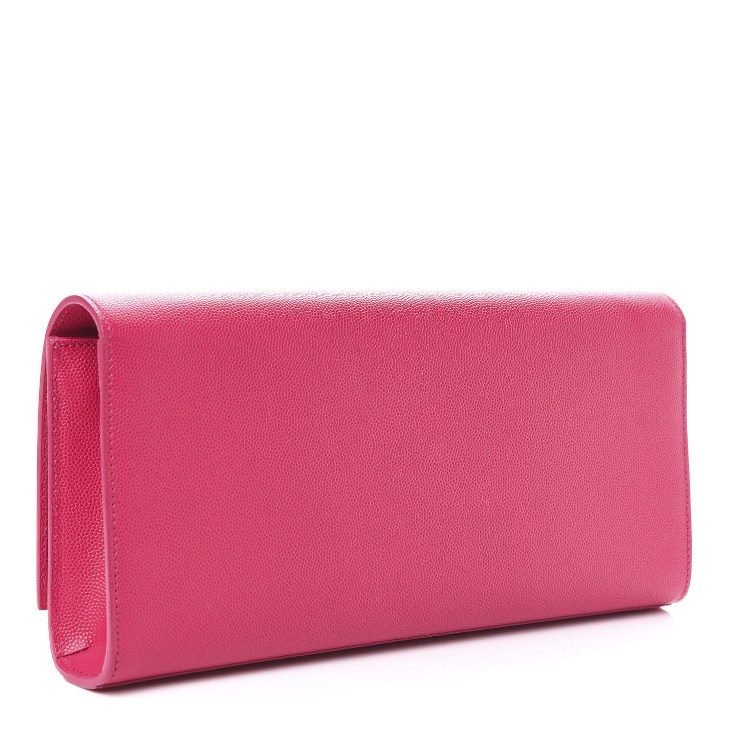 Saint Laurent Grain De Poudre Classic Monogram Cassandre Clutch Lipstick Fuchsia 3 of 6
