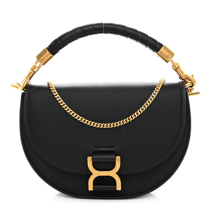 Chloe Calfskin Marcie Chain Flap Bag Black 1 of 10