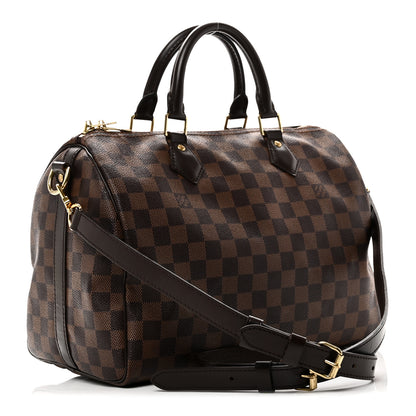 Louis Vuitton Damier Ebene Speedy Bandouliere 30 2 of 8