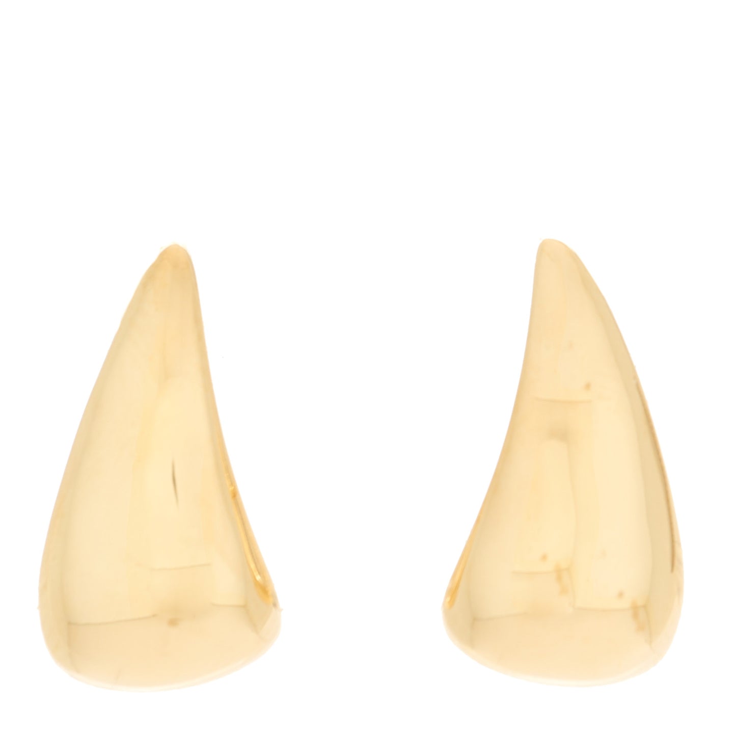 18K Yellow Gold Claw Earrings