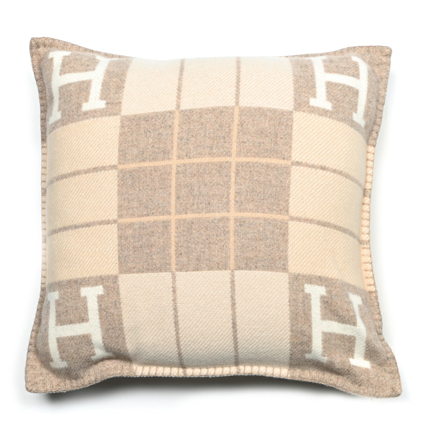Wool Cashmere Avalon III Pillow PM Coco Camomille