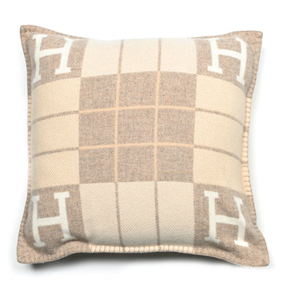 Hermes Wool Cashmere Avalon III Pillow PM Coco Camomille 1 of 3