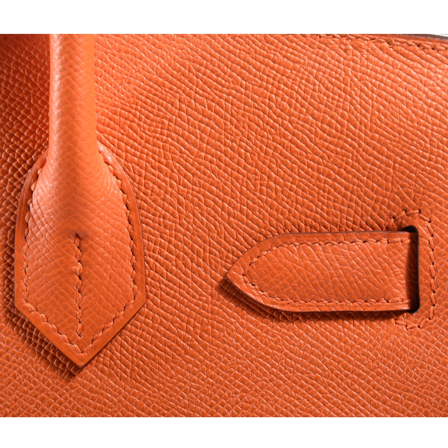 Hermes Epsom Birkin 30 Orange 15 of 22