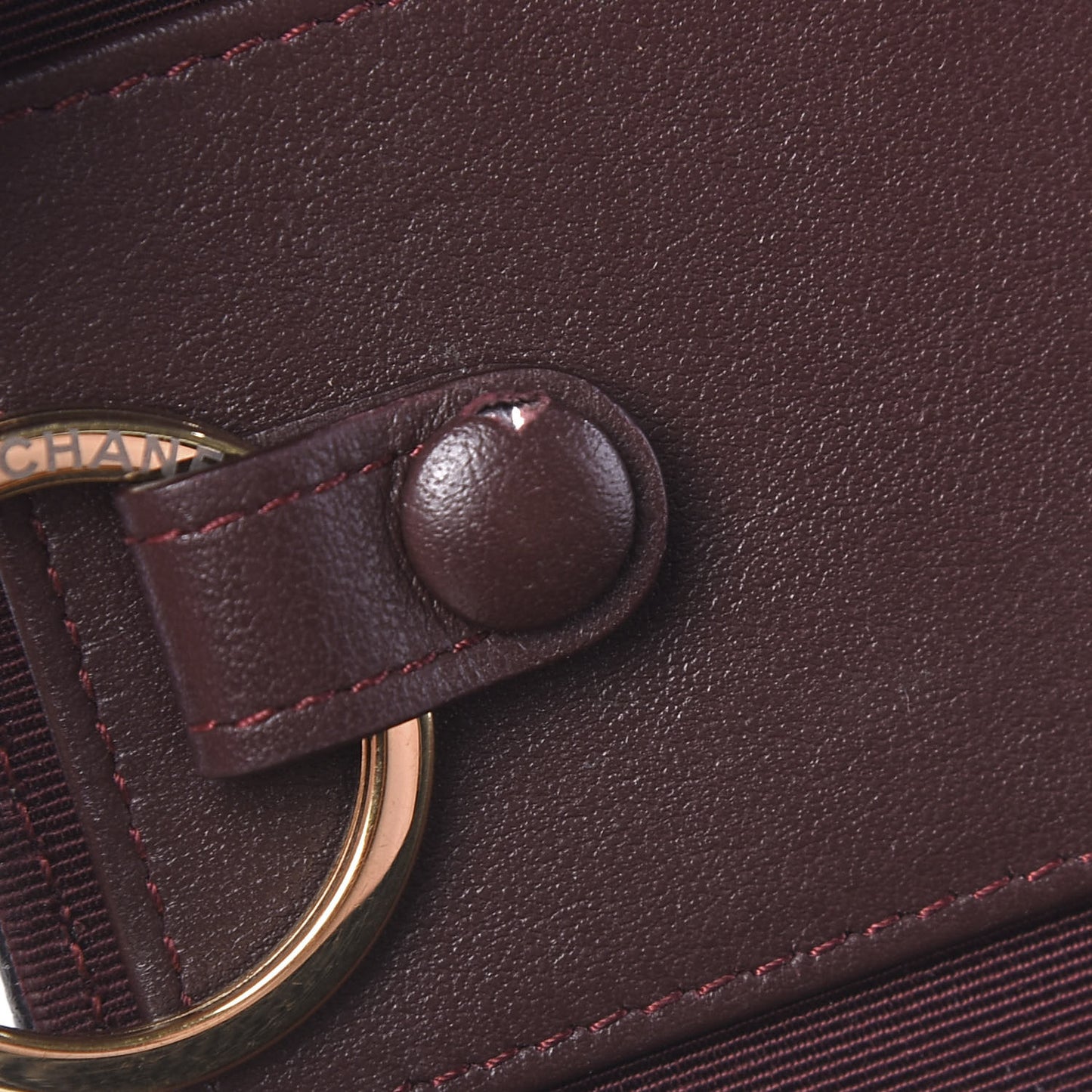 Caviar Quilted Classic 4 Key Holder Wallet Black