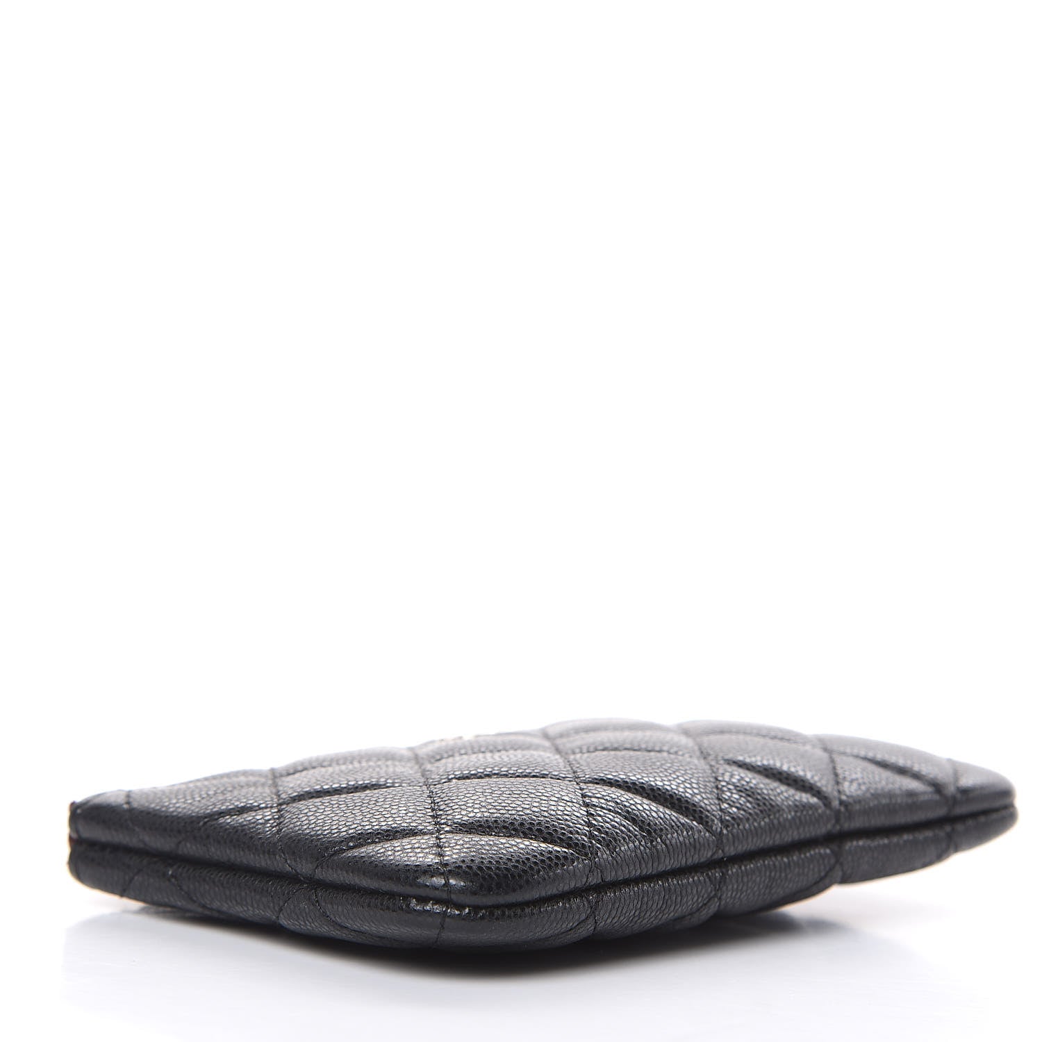 Chanel Caviar Quilted Small Cosmetic Case Black 4 of 8