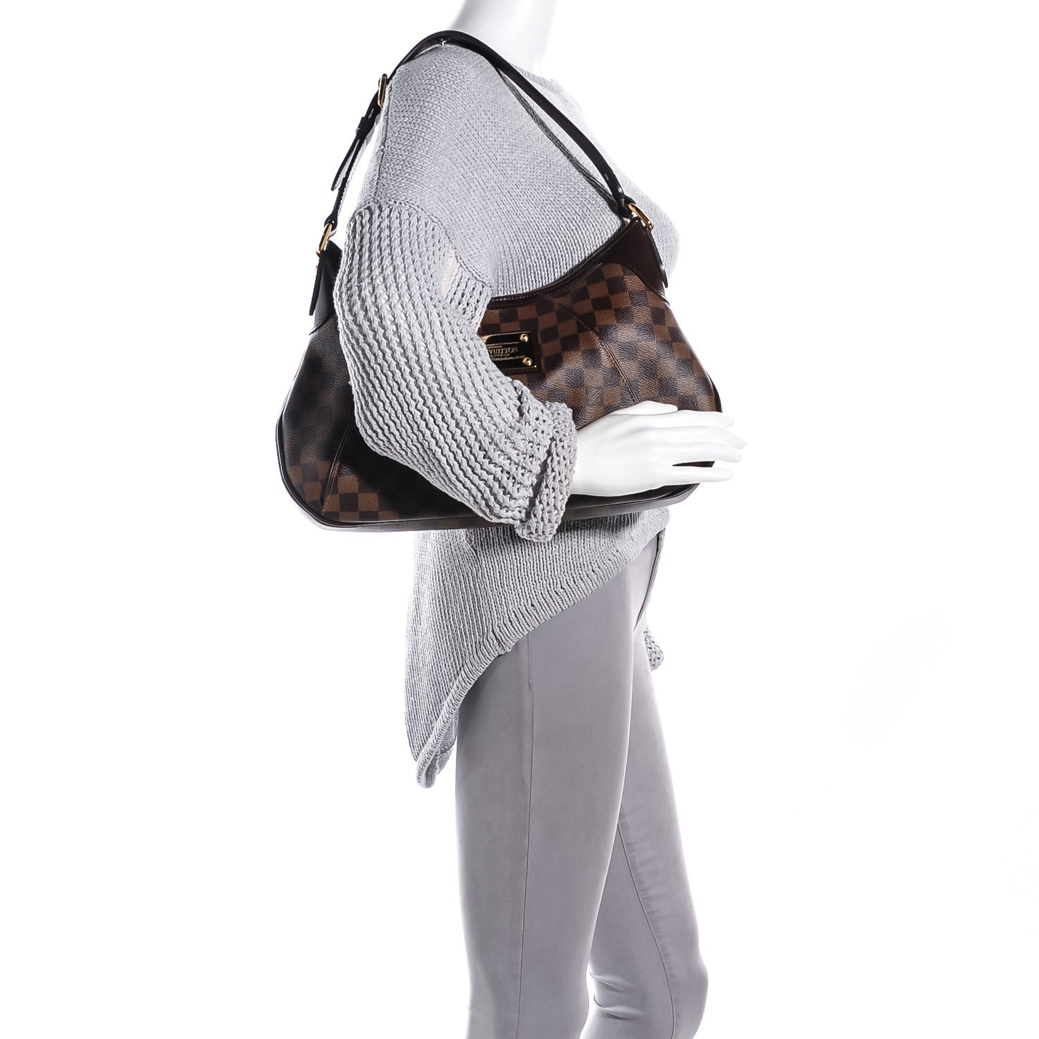 Louis Vuitton Damier Ebene Thames GM 2 of 7