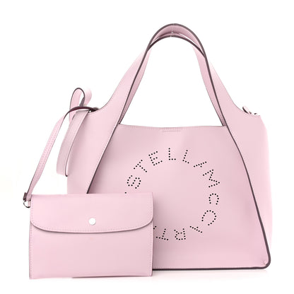 Stella McCartney Eco Alter Nappa East West Perforated Tote Lilac 1 of 11