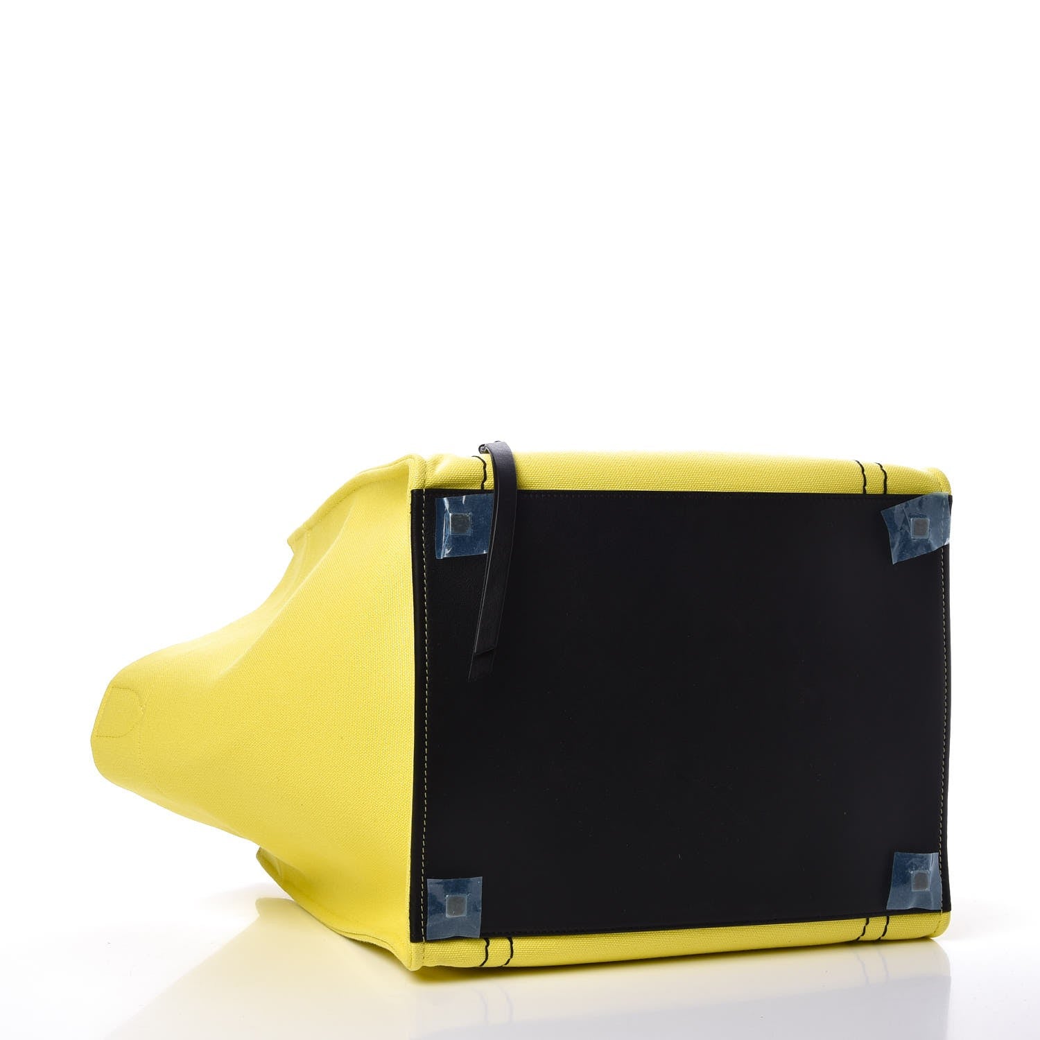 Celine Cotton Canvas Medium Phantom Luggage Yellow 4 of 8