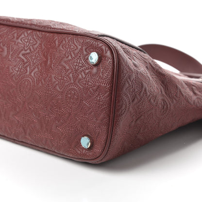 Louis Vuitton Monogram Lambskin Antheia Ixia MM Fuchsia 8 of 10