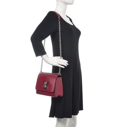Louis Vuitton Epi Twist Shoulder Bag MM Fuchsia 2 of 9