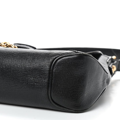 Gucci Leather Horsebit Flap Bag Black 7 of 10