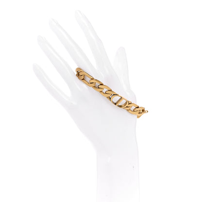 Christian Dior Metal Danseuse Etoile Chain Bracelet Gold 2 of 4
