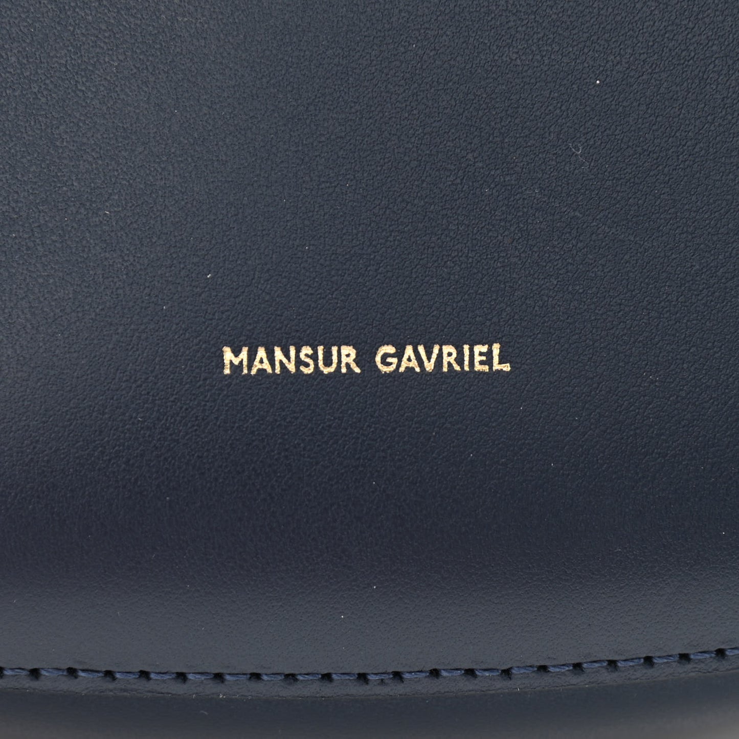 Calfskin Mini Ocean Tote Blue