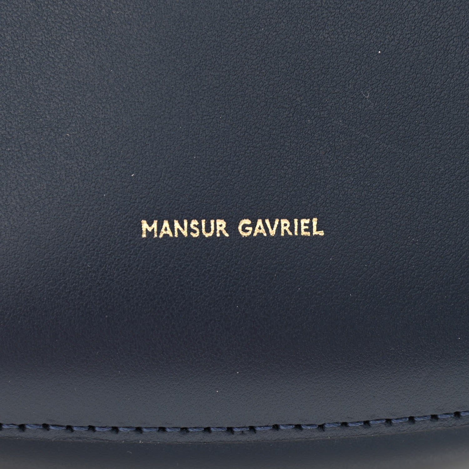 Mansur Gavriel Calfskin Mini Ocean Tote Blue 6 of 8