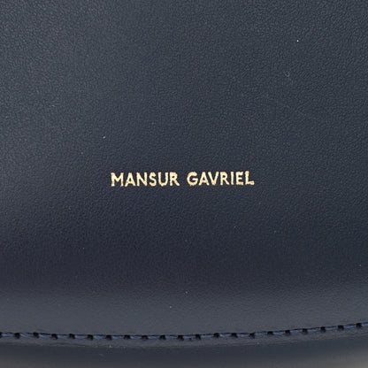 Mansur Gavriel Calfskin Mini Ocean Tote Blue 6 of 8