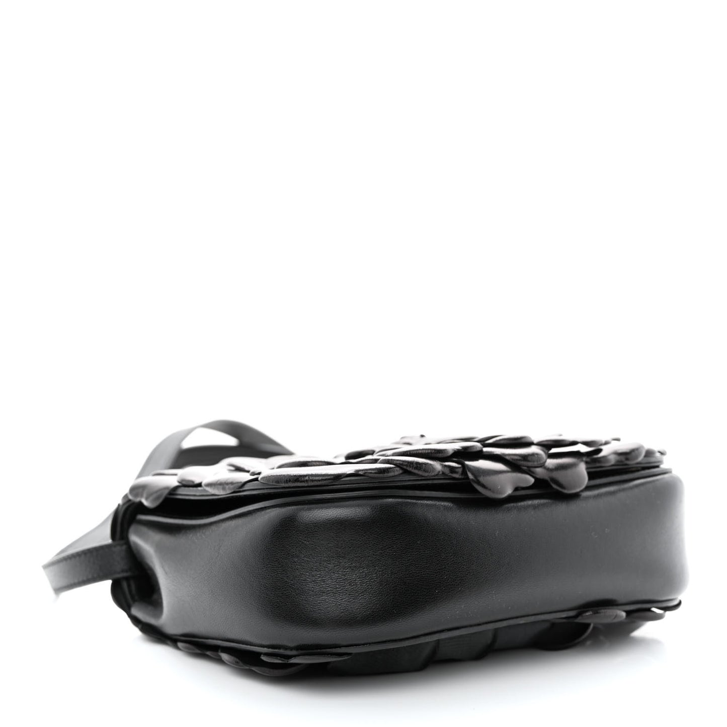 Nappa Atelier 03 Rose Edition Small Flap Crossbody Bag Black