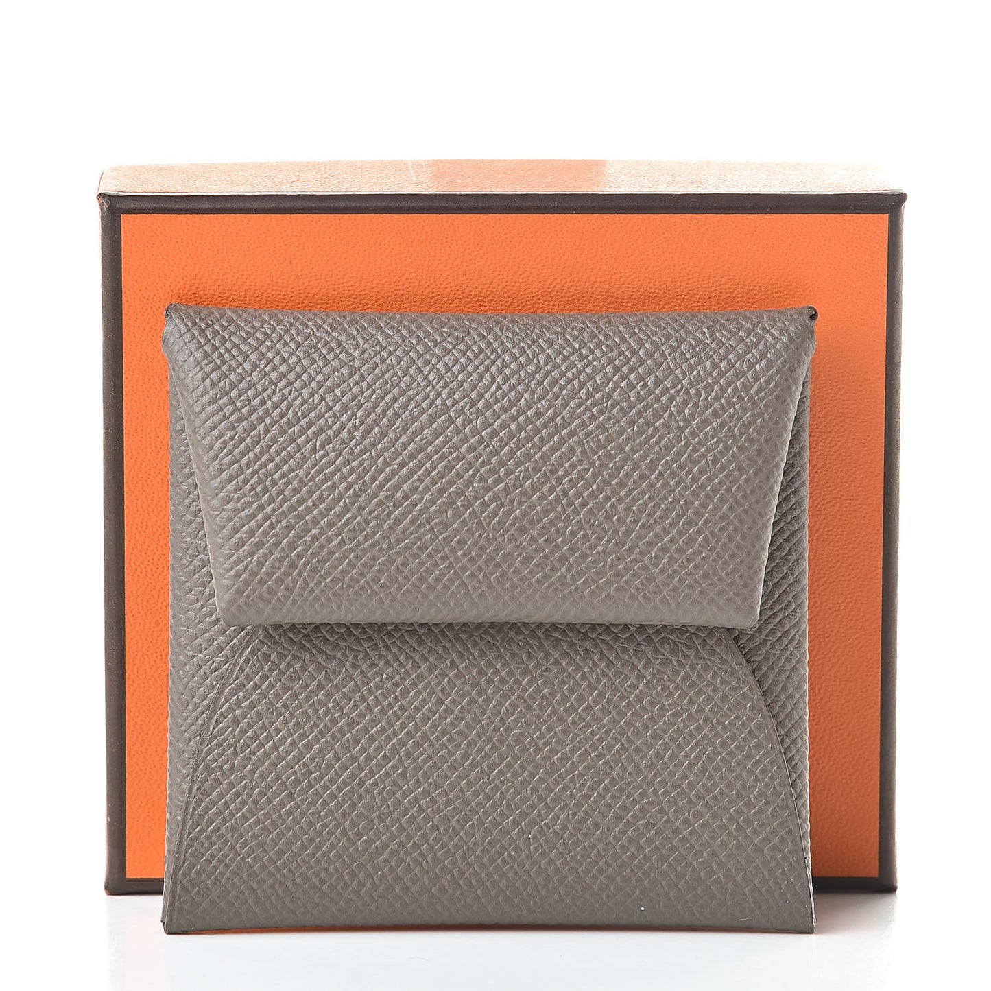 Epsom Bastia Verso Coin Purse Gris Etain Vert Criquet