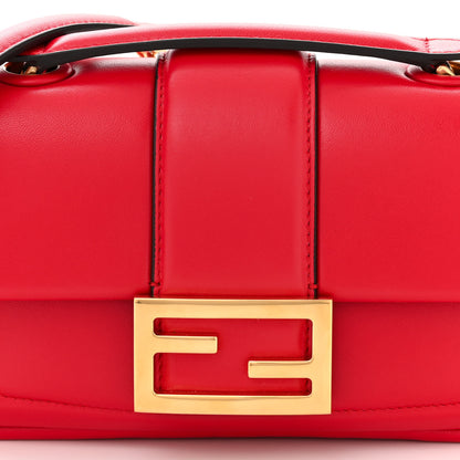 Fendi Nappa Apolo Mini Chain Baguette Red 9 of 12