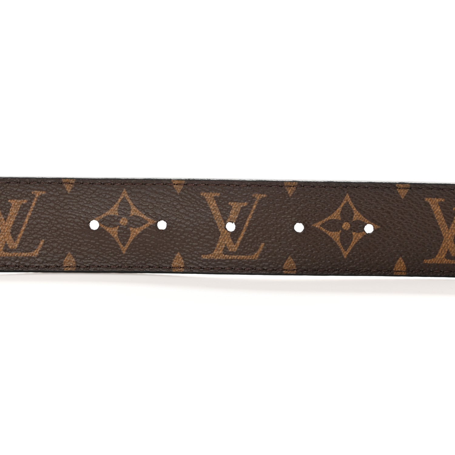 Louis Vuitton Monogram Epi 35mm LV Circle Reversible Belt 75 30 Black 3 of 10